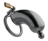 Armor Chastity Cage with Removable Urethral Insert Penis Plugs